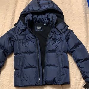 S13 NY boys downhill down coat brand new with tag size 8